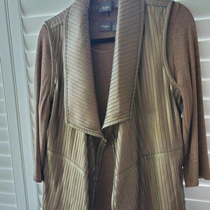 Chico's Travelers top and vest